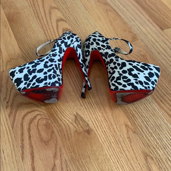 Christian Louboutin Daf 160 Tissu Leopardino - Picture 5 of 8